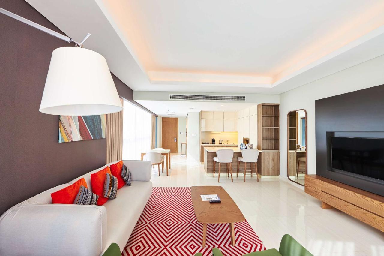 Radisson Blu Hotel Apartment Dubai Silicon Oasis Exterior foto